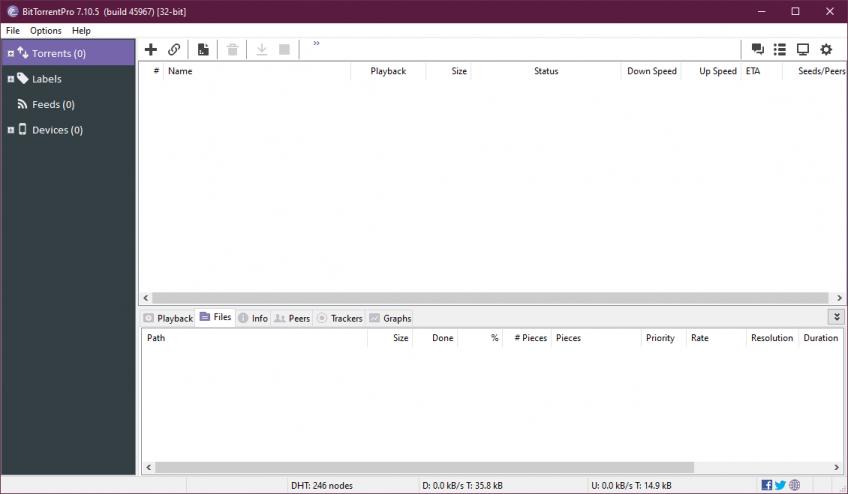 BitTorrent Pro 7.11.0.46857 free instals